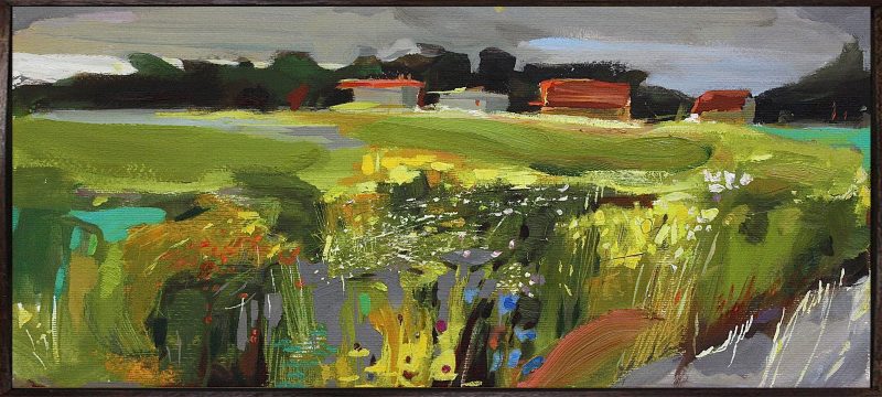 Sunset on the Running Route